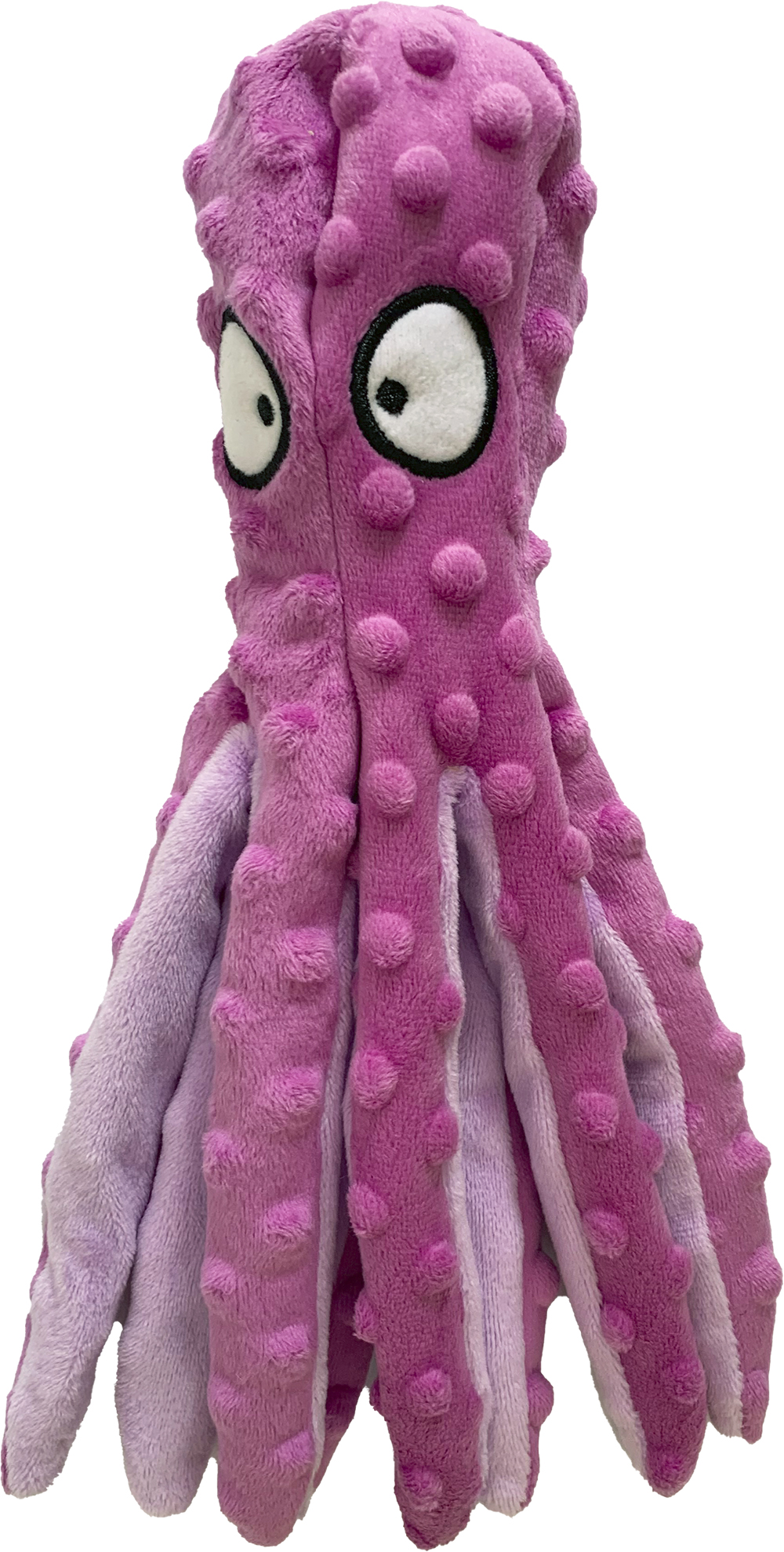 Hem and Boo. Octopus Plush Dog Toy